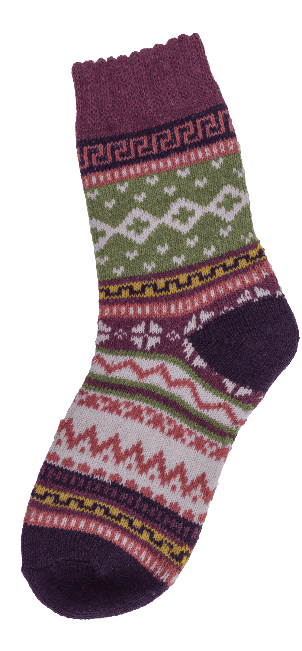 Knitted socks for women, Colorful,