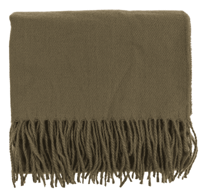 Scarf with tassels & fringes,