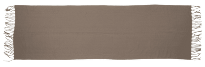 Scarf with tassels & fringes,