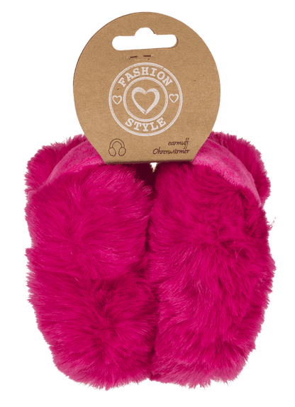 Foldable ear muffs, Fluffy, Colourful,
