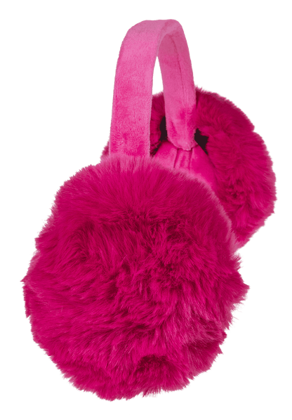 Foldable ear muffs, Fluffy, Colourful,