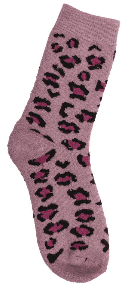 Women knitted socks, Leopard,