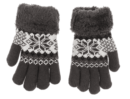 Gants pour enfants, fleur de glace