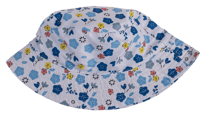 Kids bucket hat, Flowers, 2 ass.,