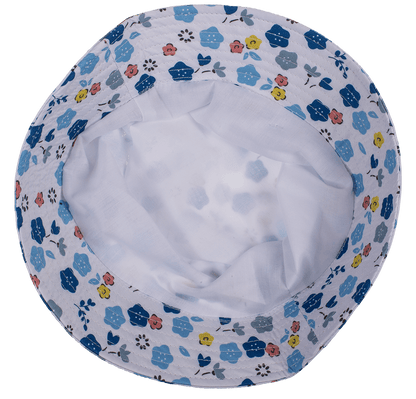 Kids bucket hat, Flowers, 2 ass.,