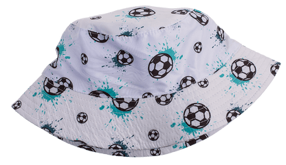 Kids bucket hat, Football, 4 ass.,