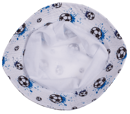 Kids bucket hat, Football, 4 ass.,