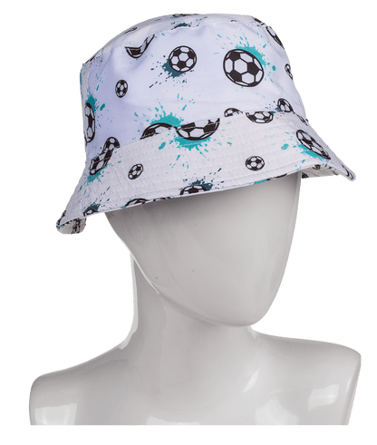 Kids bucket hat, Football, 4 ass.,