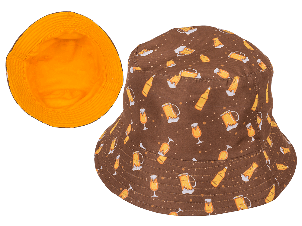 02-4029_000.png Bucket hat, beer, - Afbeelding 1