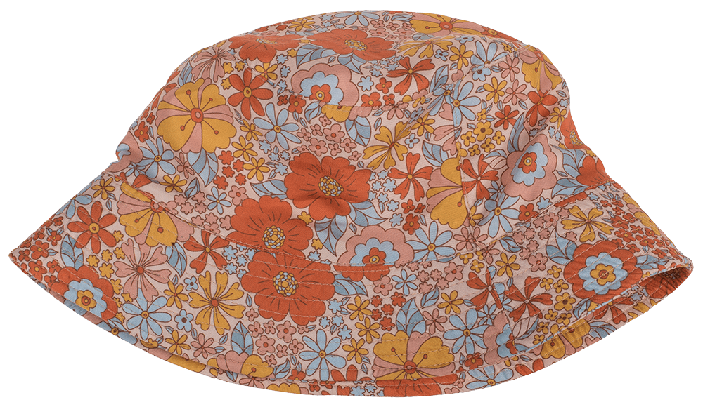 Bucket hat, Flowers, 4 ass.,