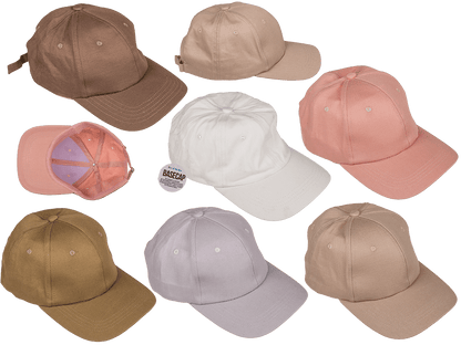 Basecap, Standard, 6 ass.,
