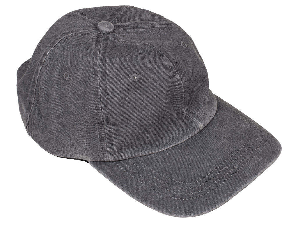 Basecap, Washed Look, 6 ass.,