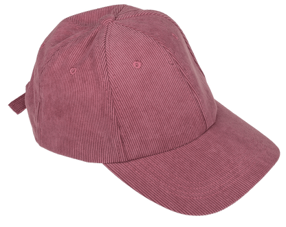 Cord basecap, 6 ass.,