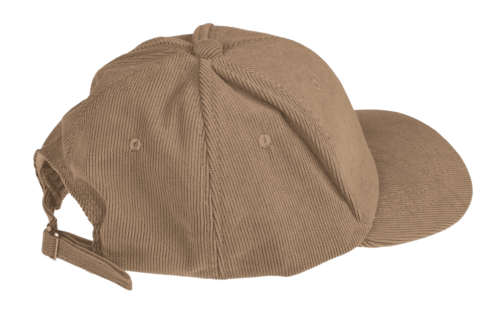 Cord basecap, 6 ass.,