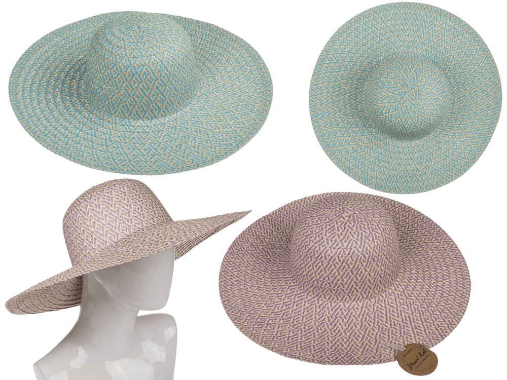 Sombrero de paja, Colourful Elegance