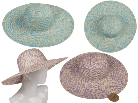 Sombrero de paja, Colourful Elegance