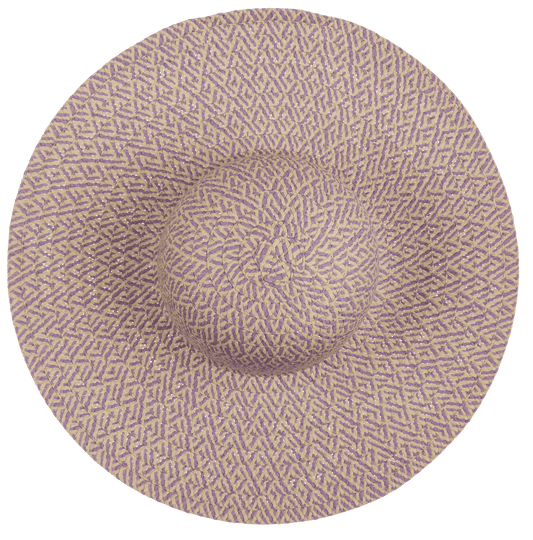 Straw hat, Colourful Elegance,