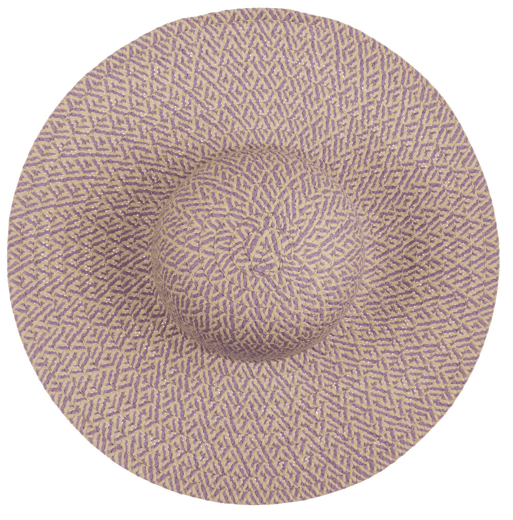 Sombrero de paja, Colourful Elegance