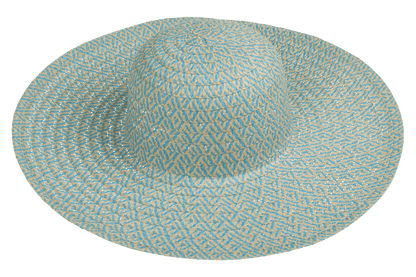 Straw hat, Colourful Elegance,
