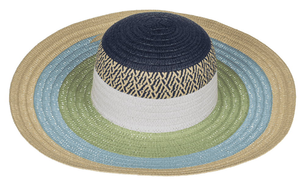 Straw Hat, Happy colours, One size