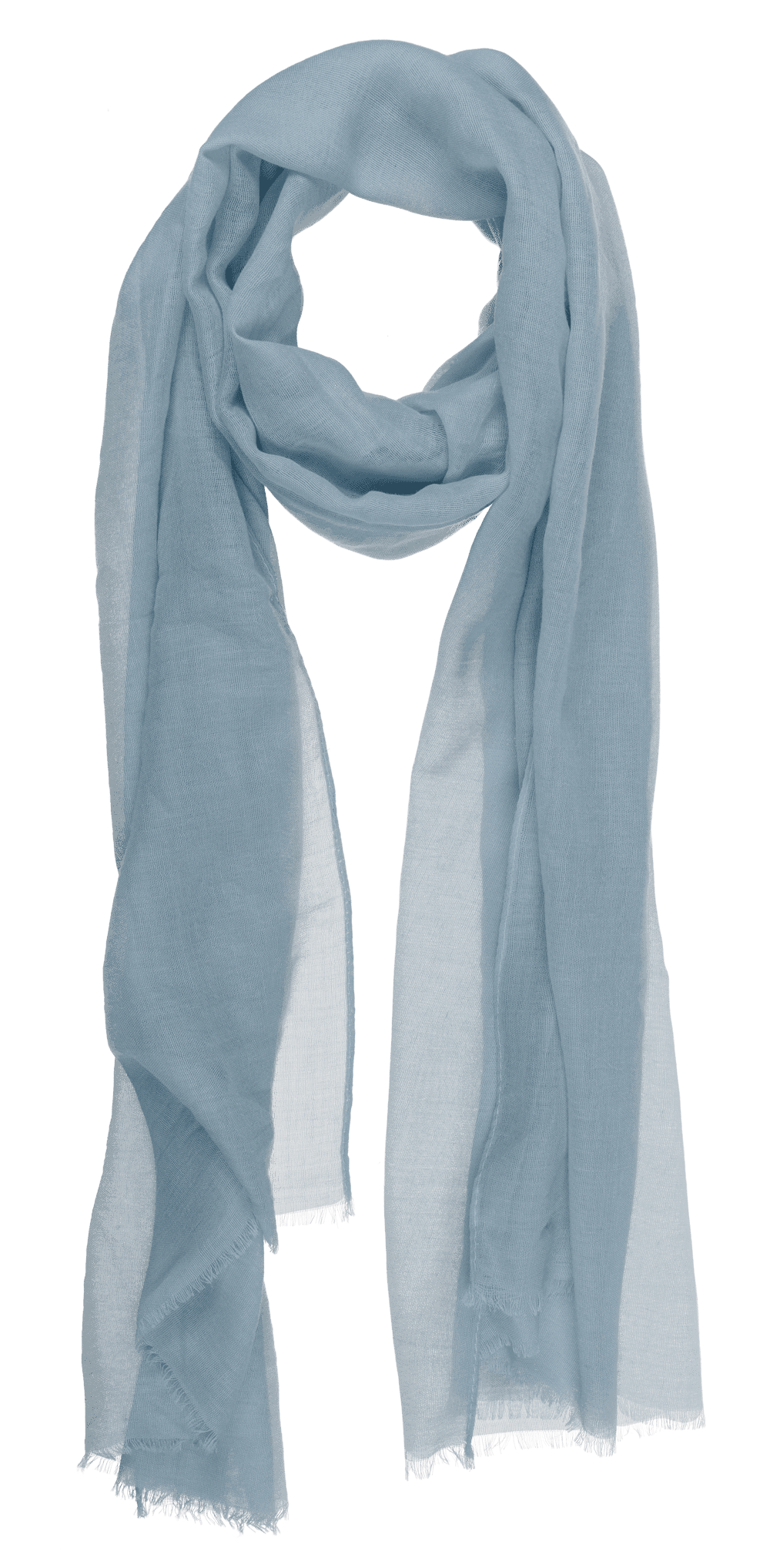 Uni coloured summer scarf,