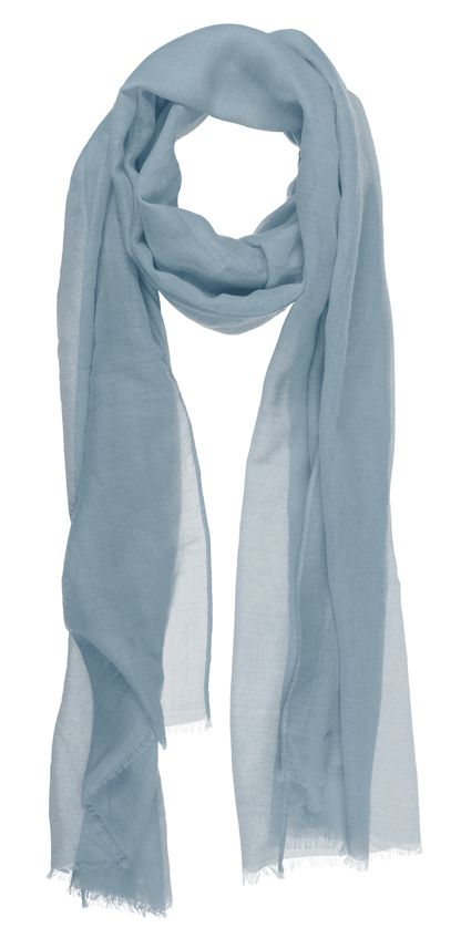 Uni coloured summer scarf,