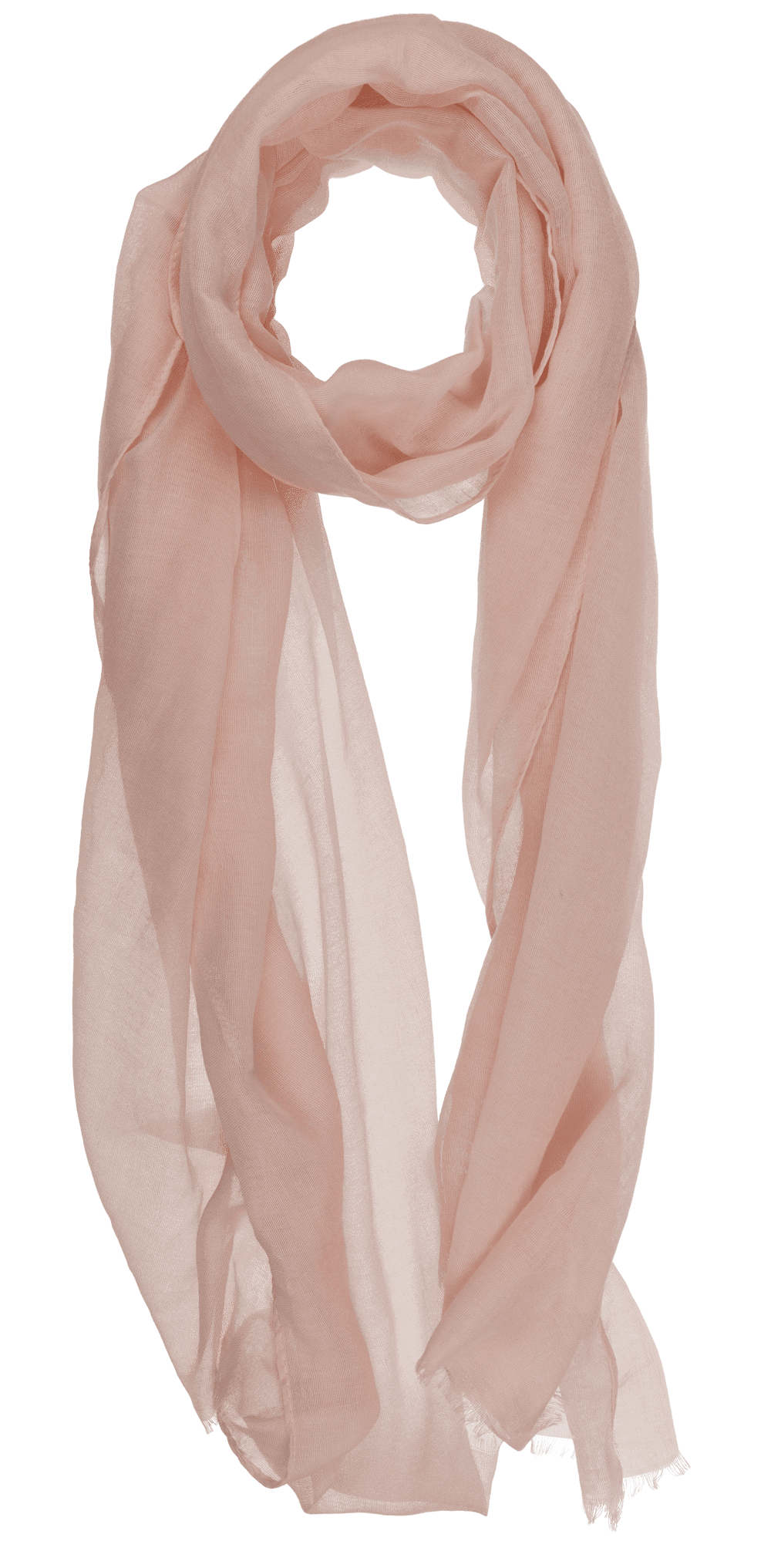 Uni coloured summer scarf,