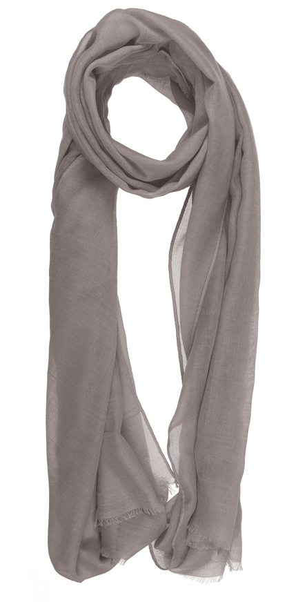 Uni coloured summer scarf,