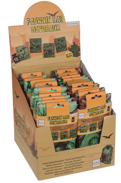 Fashion bag, Dinosaur, 43 x 34 cm,