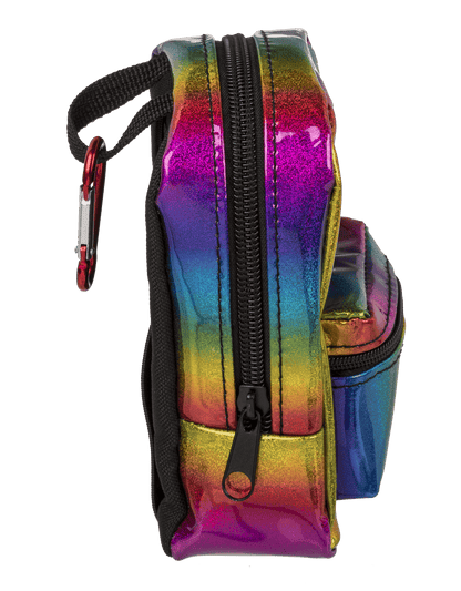 Purse, Metallic Backpack,