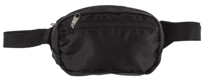 Foldable belt bag, with front & side pocket,