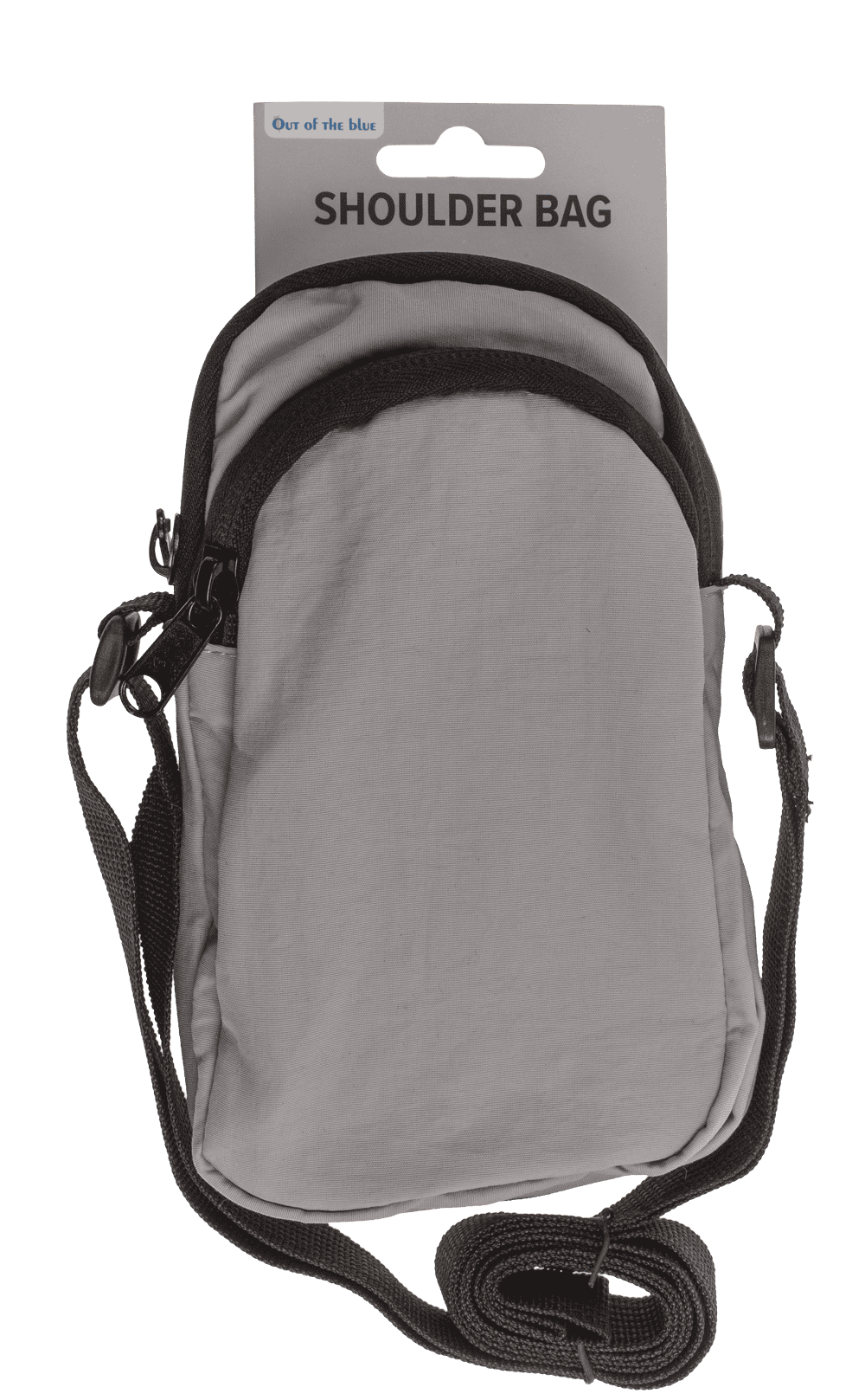 Shoulder bag, 2 main compartments + mesh pocket,