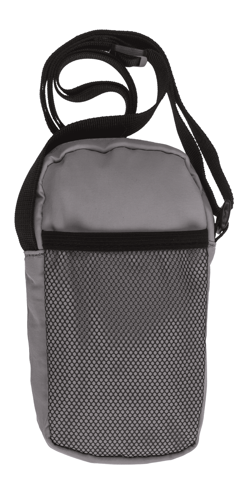 Shoulder bag, 2 main compartments + mesh pocket,