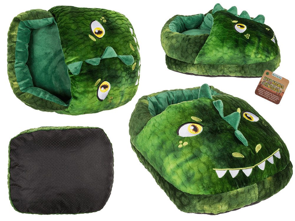 Cosy feet warmer, Dinosaur,