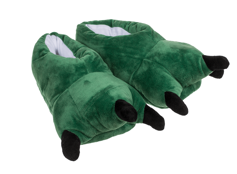 Cosy slipper, Dinosaur paw,