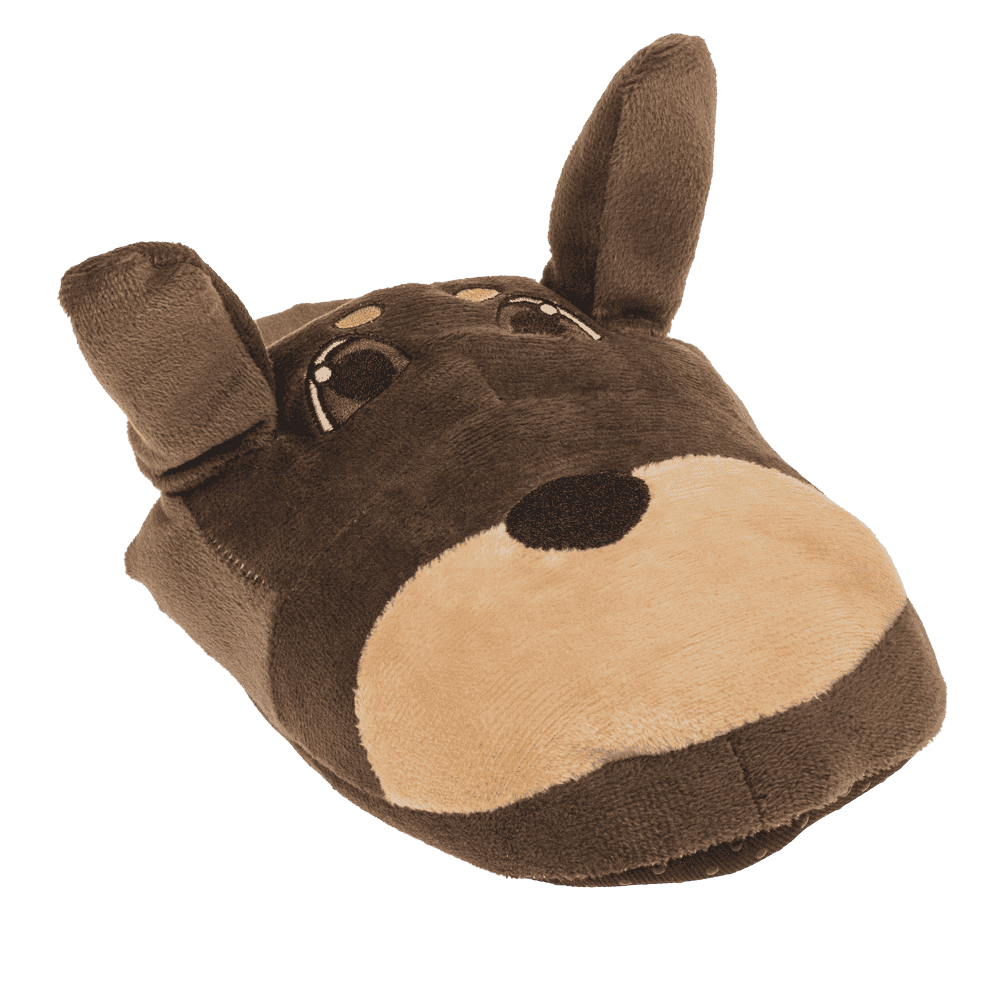 Cosy slipper with moveable ears, Dachshund,