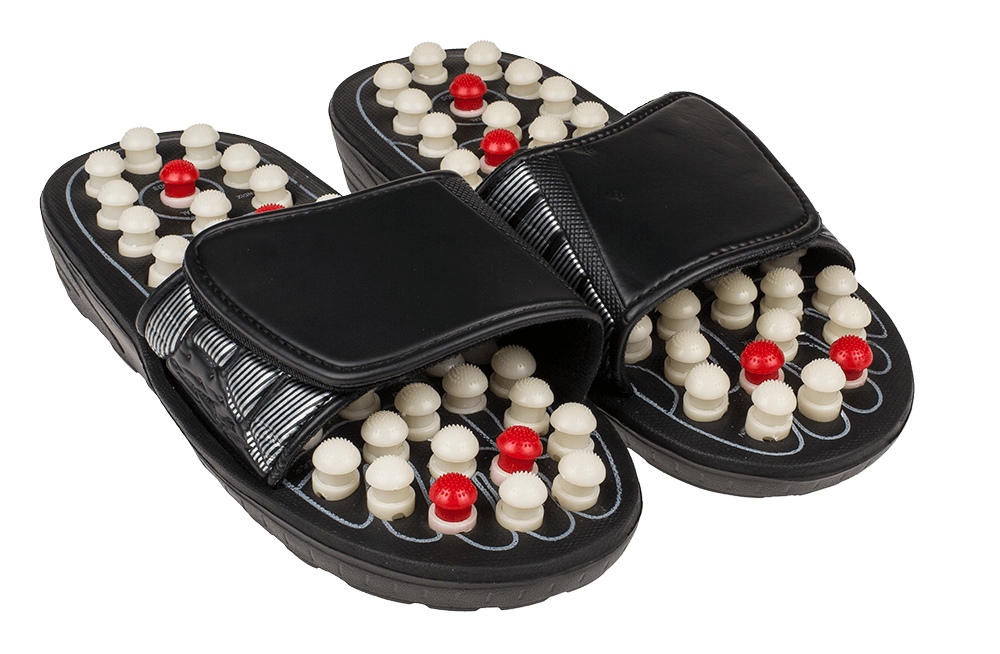 Reflexology Foot Massage Slippers, Size M,