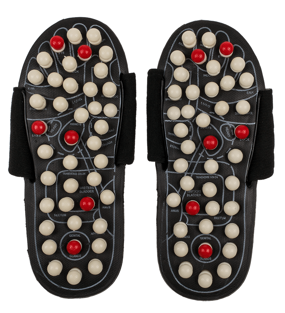 Reflexology Foot Massage Slippers, Size M,