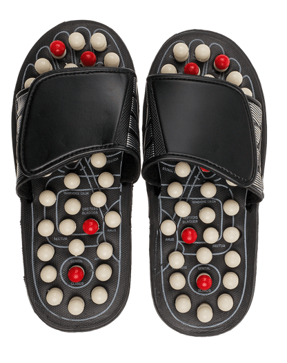 Reflexology Foot Massage Slippers, Size L,