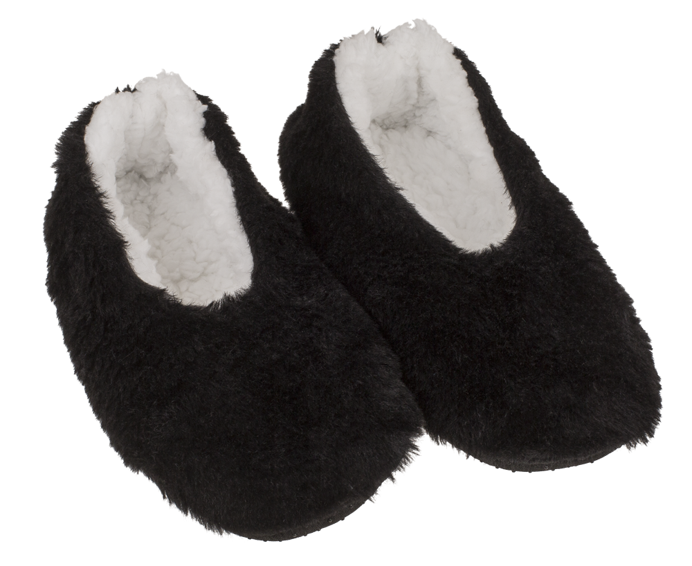 Cosy slipper with fur,