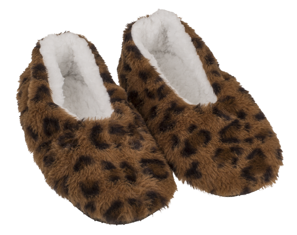 Cosy slipper with fur,