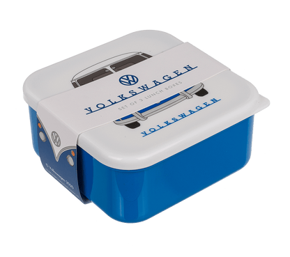 Lunch box set of 3, VW T1 Bus,