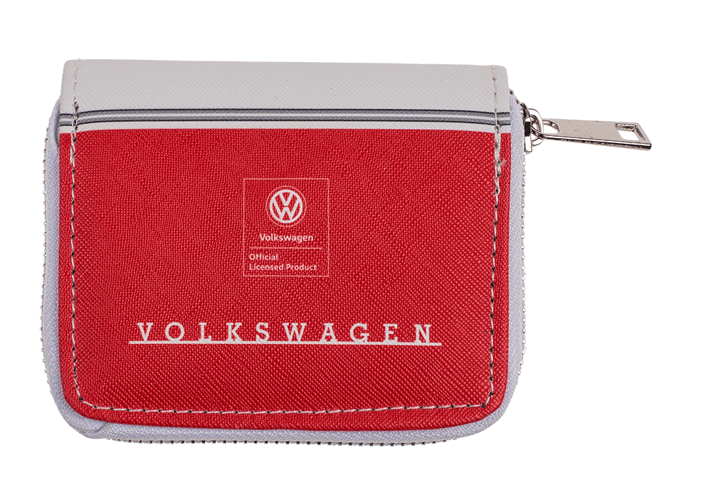 Purse, VW T1 Bus, red, ca. 9 x 11 cm,