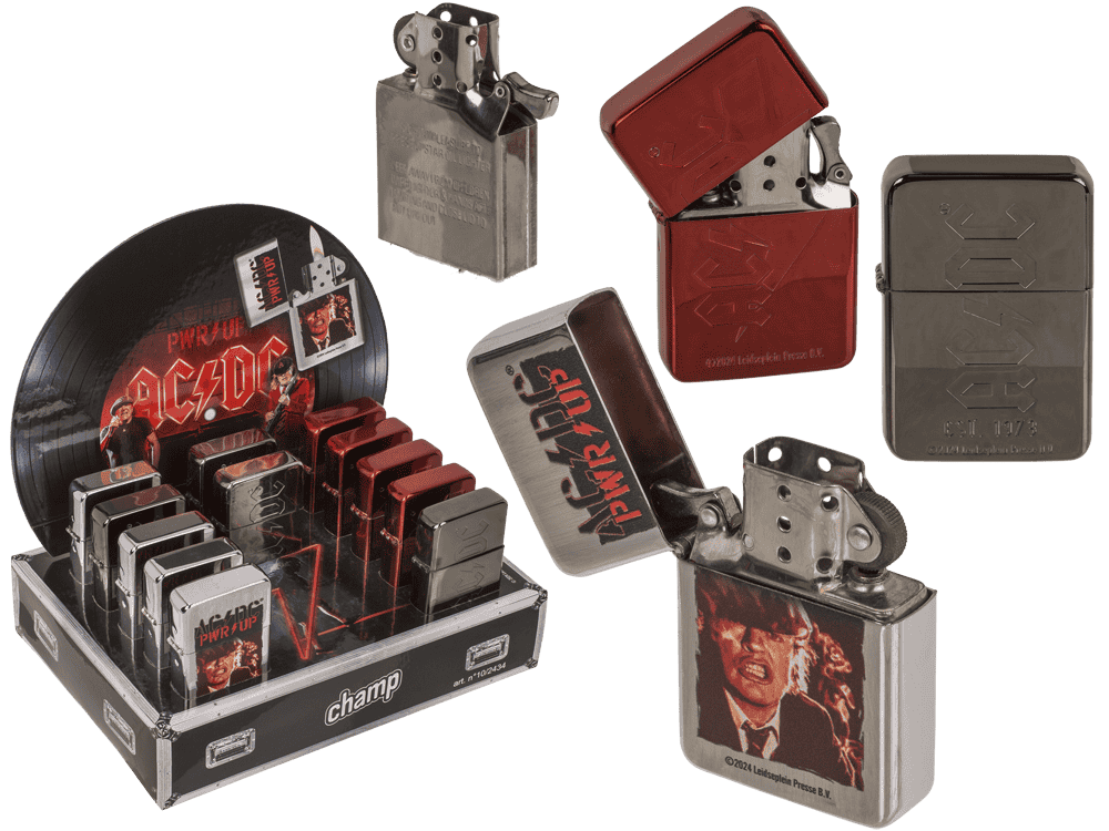 AC/DC, lighter,