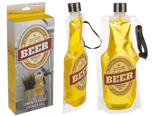Shower gel, Beer, approx. 300 ml in PET bag with