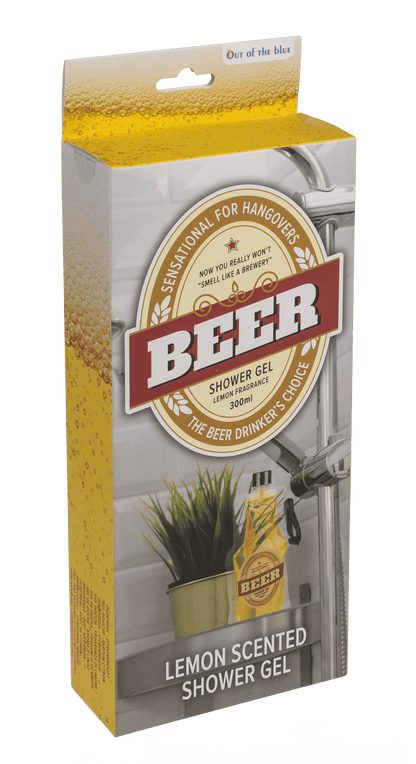 Shower gel, Beer, approx. 300 ml in PET bag with