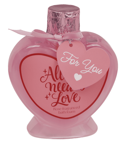 Bubble bath, Love, rose fragrance, 200 ml,
