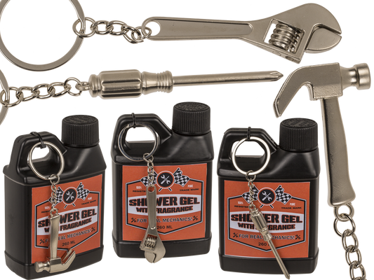 Shower gel, "Motor oil canister", 260 ml,