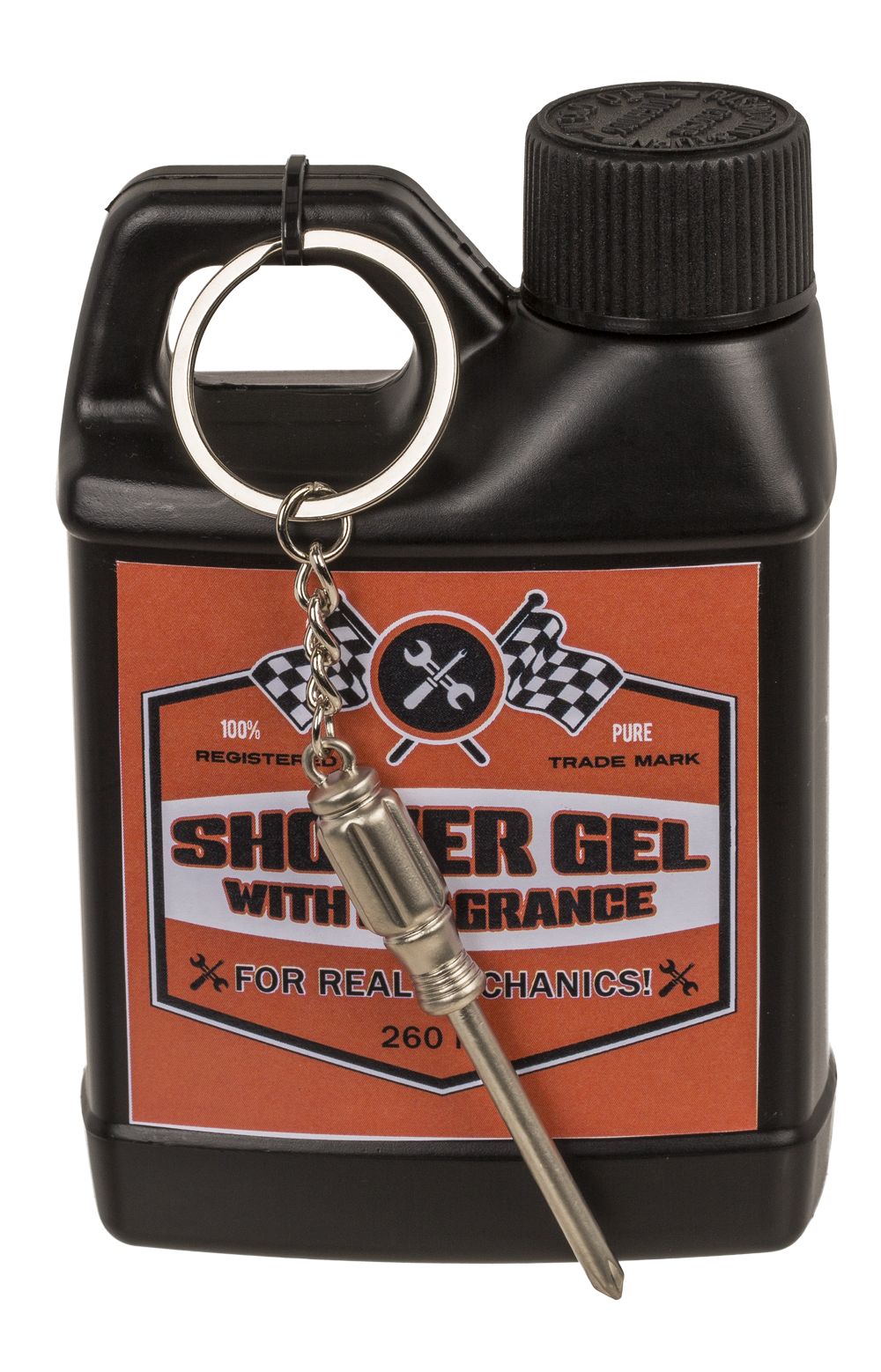 Shower gel, "Motor oil canister", 260 ml,