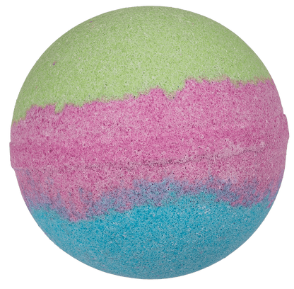 Fizzy bath bomb, Colourful, ca. 180 g,